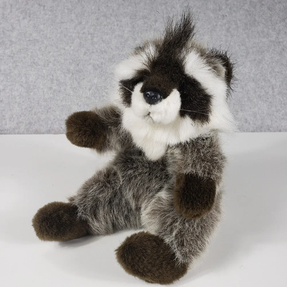 Vtg 1991 La-Z-Boy Raccoon Plush 7